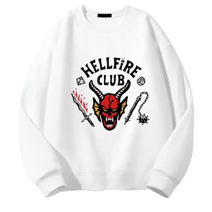 HellFire Club地狱火俱乐部Stranger Things怪奇物语圆领卫衣上衣
