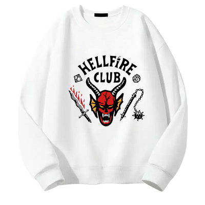 HellFire Club地狱火俱乐部Stranger Things怪奇物语圆领卫衣上衣