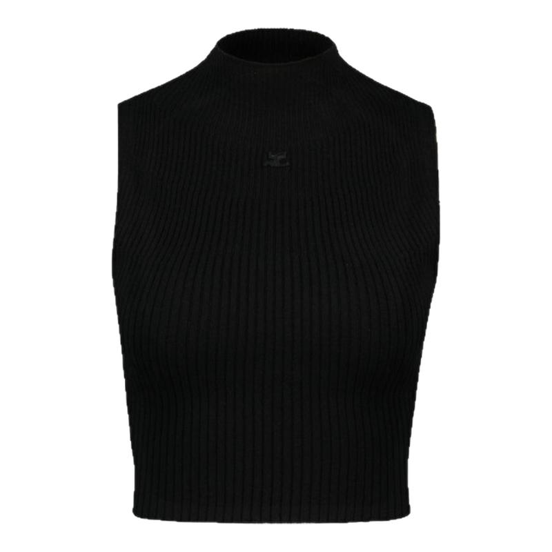 活希源 Courreges Mockneck T恤 棉