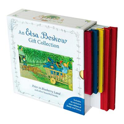 Elsa Beskow 艾莎贝斯蔻 英文原版 Elsa Beskow Gift Collection 太阳蛋5本盒装 情商性格教育绘本 瑞典绘本大师