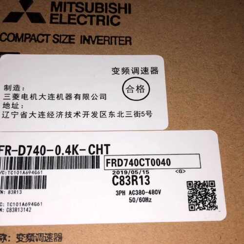 议价三菱变频器FR-D740-0.4K 0.75 1.5 2.2 3.7 5.5 7.5 11 15K-C
