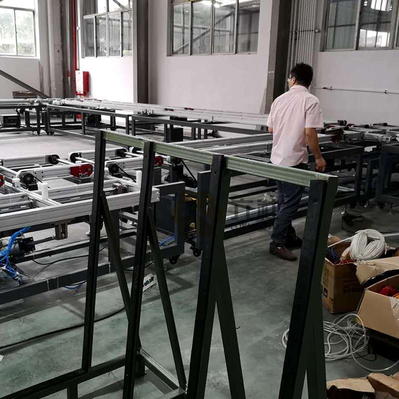 厂区规划玻璃液晶屏总装线 按需定制电视机显示器倍速链流水线