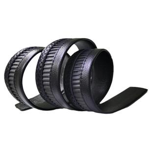 不带头自动扣加长裤腰带男黑色全齿卡槽商务光皮带条新款促销清仓