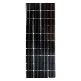 12V太阳能板电池板发电板充电板200W单晶光伏板监控系统太阳能板