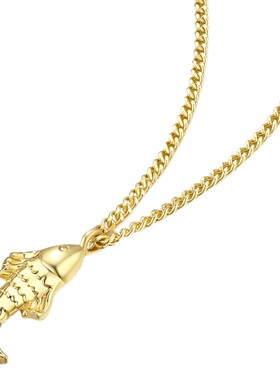 Twinell好运小锦鲤项链女