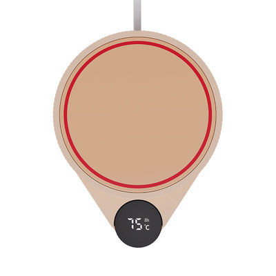 加热杯垫可调节底座热牛奶神器