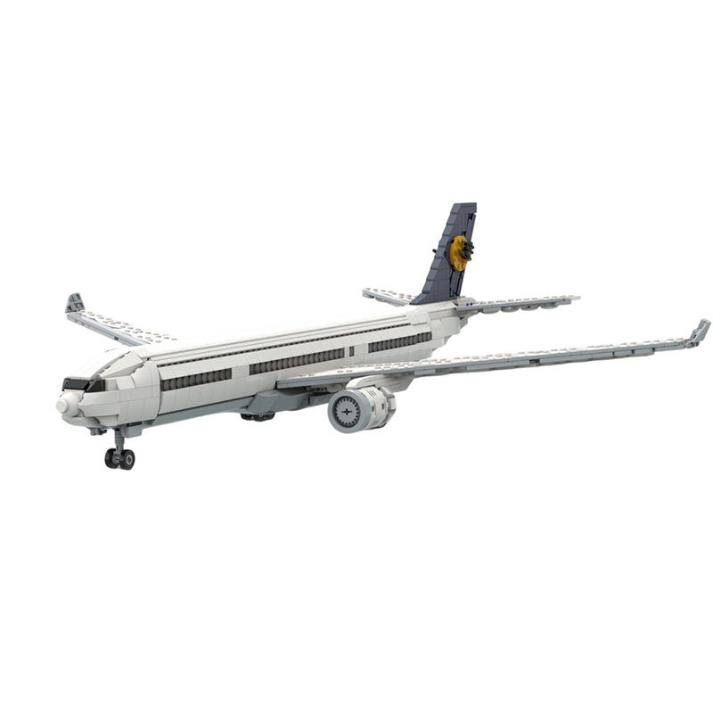 汉莎航空空客A330-300客机积木