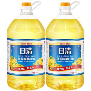 日清低芥酸菜籽油少烟大桶家庭用