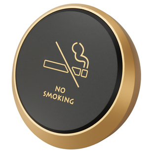 酒店请勿吸烟球形桌牌餐厅禁止吸烟提示牌民宿宾馆床头禁烟标识牌