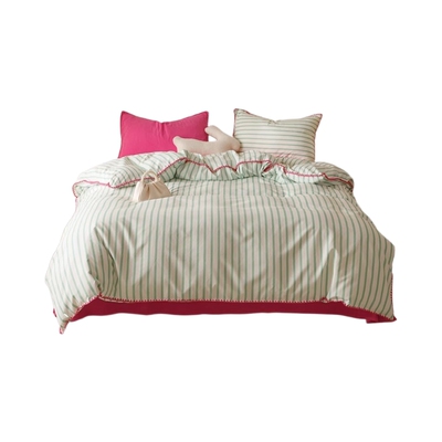 susan苏杉ins蛋白棉云朵绒四件套