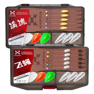 哈斯达瓜子亮片套装绑好路亚饵溪流翘嘴马口微物专用饵飞蝇钩套装