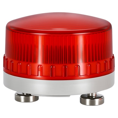 H-5061小型爆频闪磁吸警示灯24V