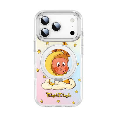 星星人磁吸超好看一体支架手机壳