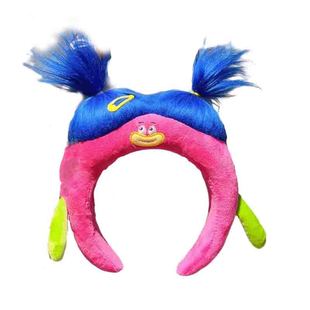 丑萌创意炸毛发箍女款2025新款丑娃娃束发带搞怪洗脸头箍搞笑发卡