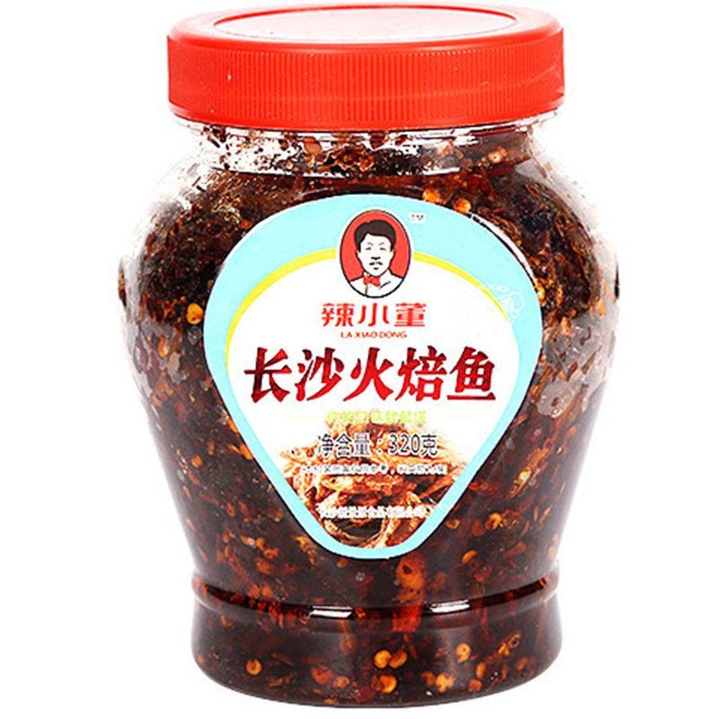 湖南特产 辣小董长沙火焙鱼下酒菜熟食毛毛鱼下饭香辣小鱼仔鱼干