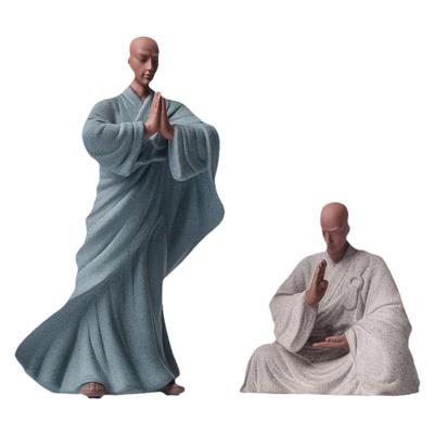 新中式禅意小和尚摆件