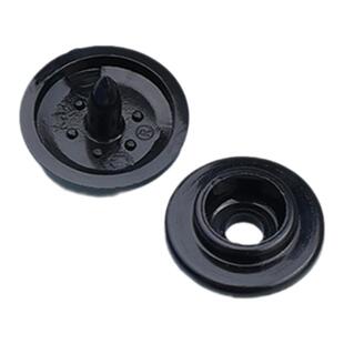 15MM工作服纽扣按扣衣服四合扣扣子按压式隐形钉扣塑料子母扣暗扣