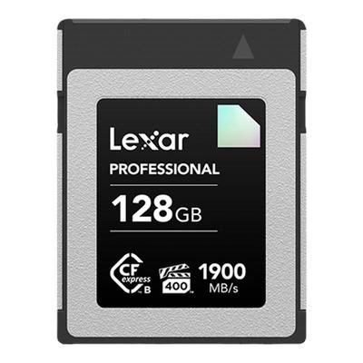 雷克沙128GB CFEB存储卡CFexpress Type B卡适用于富士佳能尼康