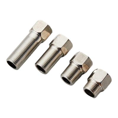 4分不锈钢接头6分1寸加厚三通内外丝直接弯头加长对丝水管配件