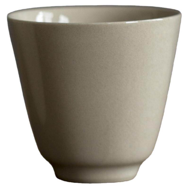 寂艺 草木灰陶瓷小茶杯主人杯 茶杯