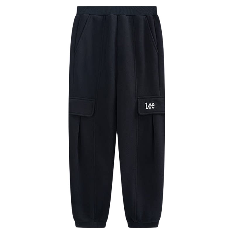 Lee秋冬加绒保暖儿童工装裤