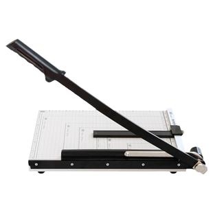 得力切纸刀办公用铡闸刀裁刀虚线裁纸刀相片裁剪割纸刀切纸机器a4