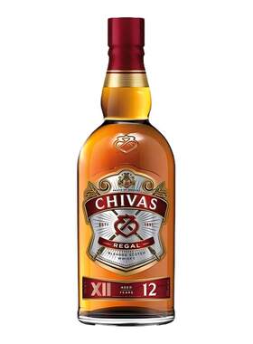 Chivas/芝华士12年调配型苏格兰威士忌1000ml(裸瓶)