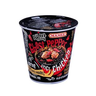 妈咪mamee马来西亚鬼椒面正版特辣超爆变态魔魔鬼辣面桶装方便面