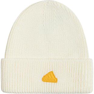 Adidas/阿迪达斯官方正品V LOGO BEANIE男女户外针织运动帽JW1627