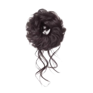 【全店出厂价】假发抓夹发髻盘发自然花苞丸子头头饰发饰发夹发圈