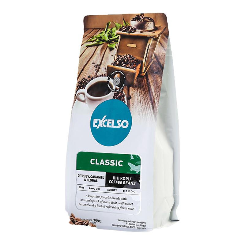 印尼原装进口excelso200g咖啡豆