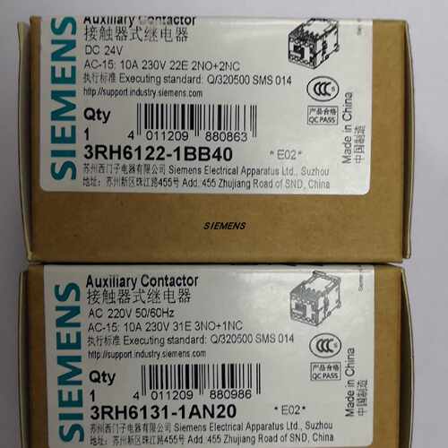 议价西门子接触器式继电器 3RH6140-1AN20 /6122-1AN20/6131-1AN2