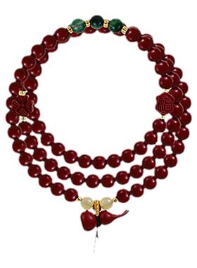 新中式葫芦朱砂手链轻奢精致手串