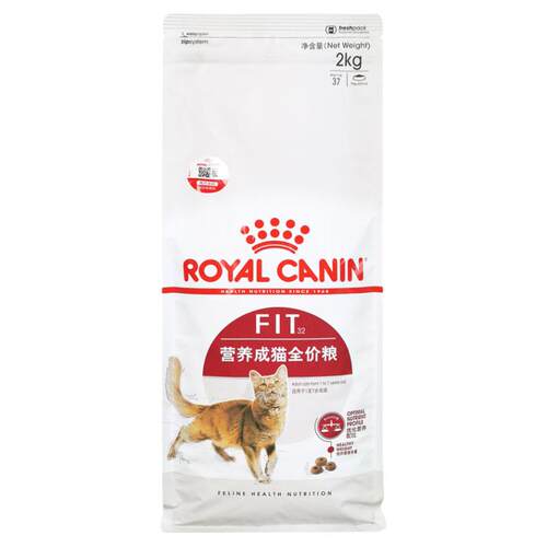 皇家猫粮F32营养成猫粮I27室内成猫英短布偶猫咪通用k36幼猫粮2KG