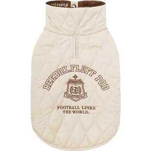 fluff pod抚拍宠物狗狗新年保暖翻领棉服腊肠雪纳瑞小型犬绵绵服