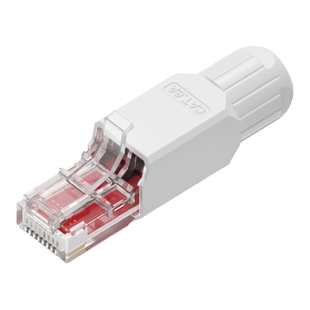 浙凡免压水晶头超五5e六类CAT6e网线网络免工具压家用接头压线器