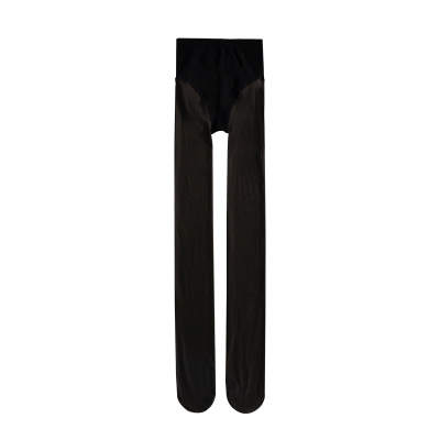 女士黑透肤光腿神器2025新款冬厚加绒水光袜一体防勾丝裸感打底裤