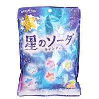 日本扇雀饴星星汽水水果糖五角星星糖喜糖果零食鸟笼糖扇雀怡圣诞