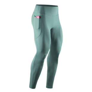 跑步紧身长裤男运动训练高腰压缩鲨鱼高弹田径速干篮球打底健身裤