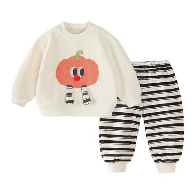婴儿宝宝卫衣卫裤春秋款套装