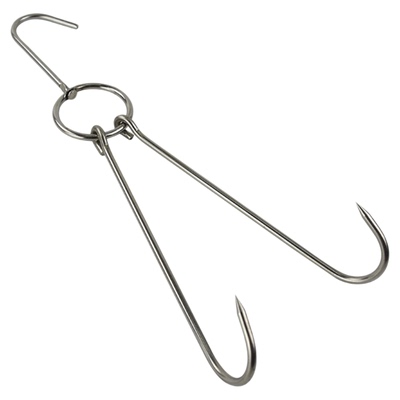 不锈钢烤鸭带环双钩量多更优惠