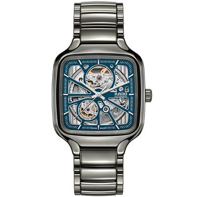Rado雷达瑞士镂空方表机械男表