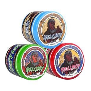 HELLBOY地狱男爵复古发油男蓬松保湿强力定型发泥发蜡膏美式前刺