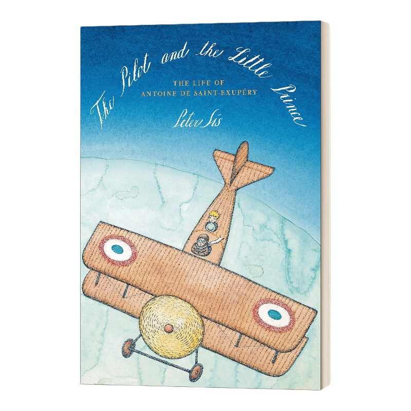英文原版 Pilot And The Little Prince 飞行员与小王子 精装 英文版 进口英语原版书籍儿童全英语书