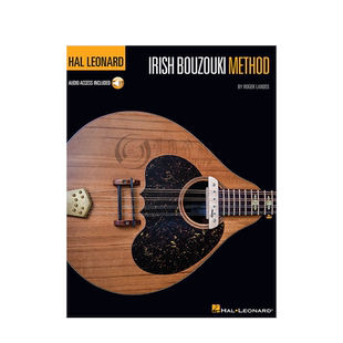 爱尔兰 布祖基琴教材 附在线音乐 海伦德原版乐谱 Hal Leonard Irish Bouzouki Method- Softcover Audio Online HL00696348