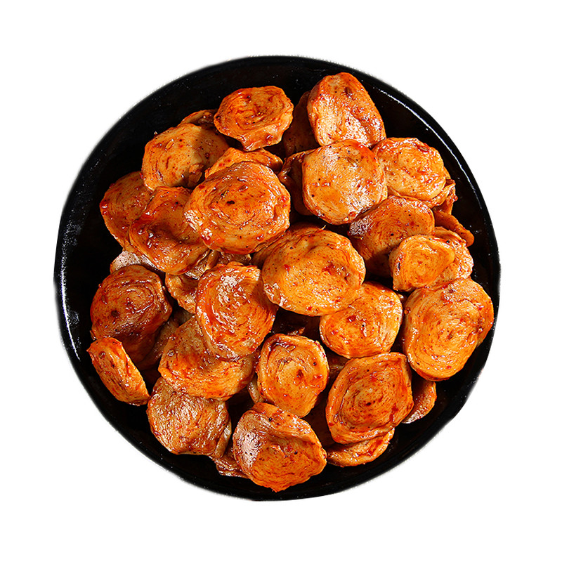 麻辣烤面筋圈即食手工香辣条