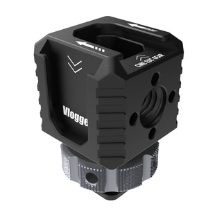 四头热靴扩展配件补光灯麦克风连接支架手机监视器冷靴座单反相机