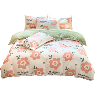 纯棉牛奶绒被套单件单人全棉加绒被罩2025新款150x200x230cm冬季