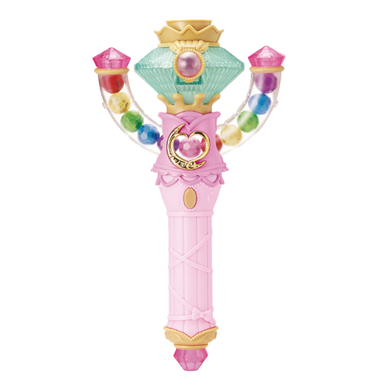 魔法少女莎莎可爱魔法棒魔法伞套装行李箱过家家玩具女孩生日礼物