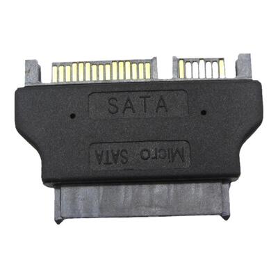 micro 1.8寸转2.5寸转接头SATA 22pin公转SATA 16Pin母 7+15转7+9